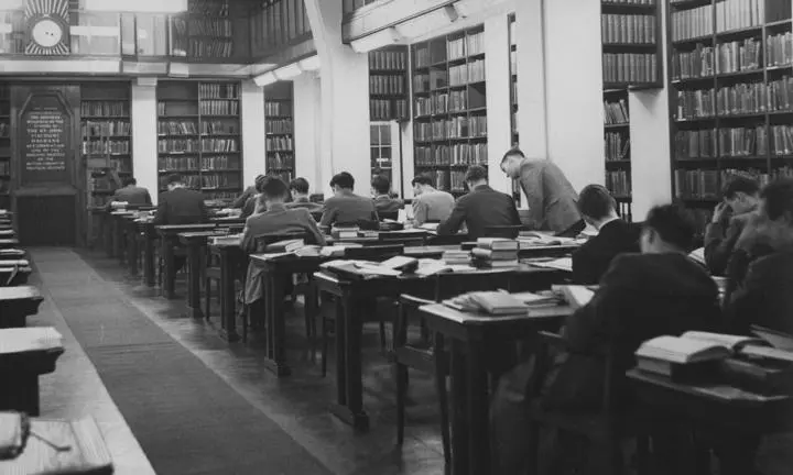 Haldane Room, Old Library, c1951.
