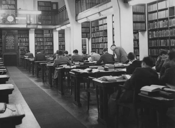Haldane Room, Old Library, c1951.