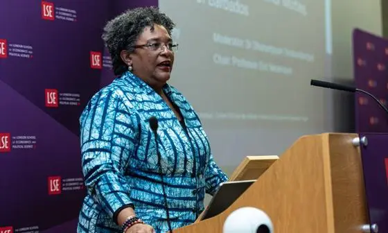 Mia Mottley at LSE