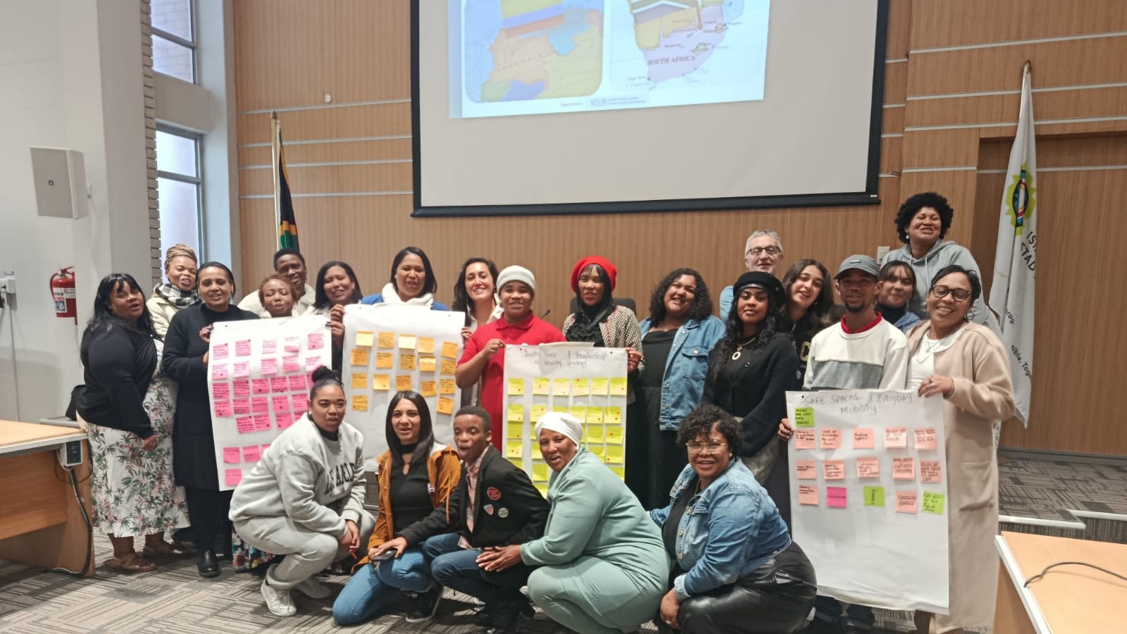 Participants present findings