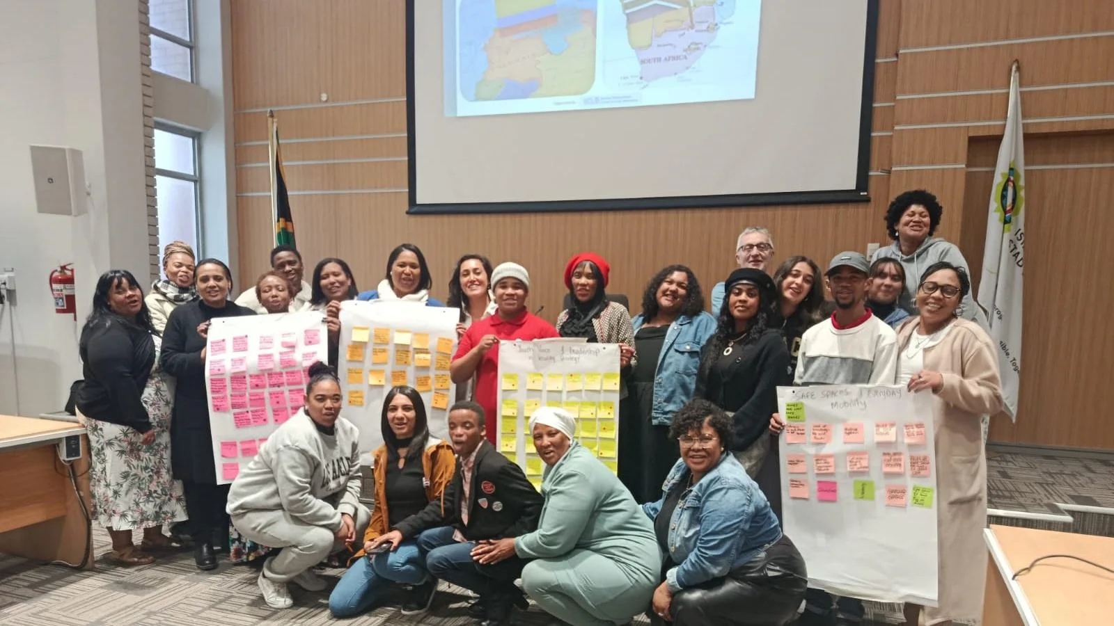 Participants present findings