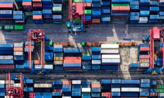 A picture of containers