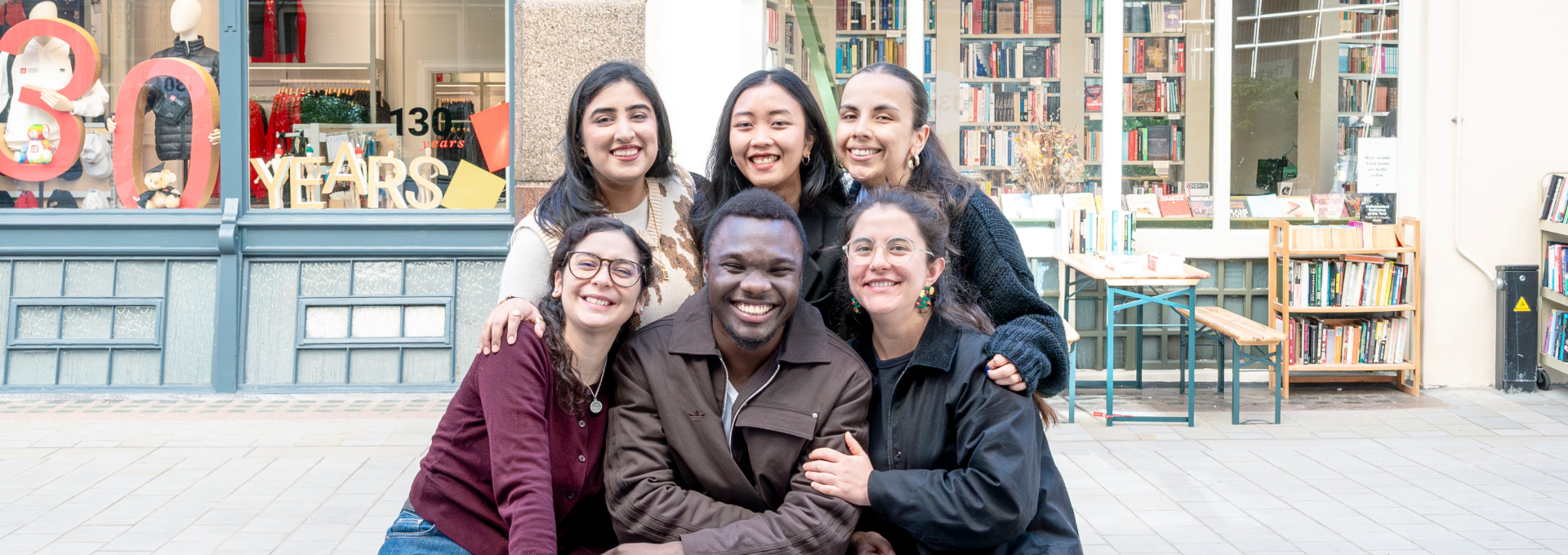 Six AKO scholars on LSE campus
