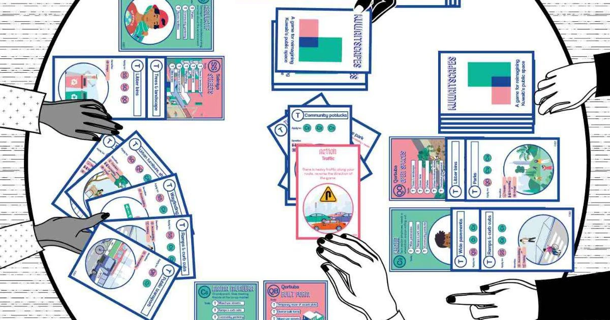 a graphic image of players and a deck of a card game similar to top trumps