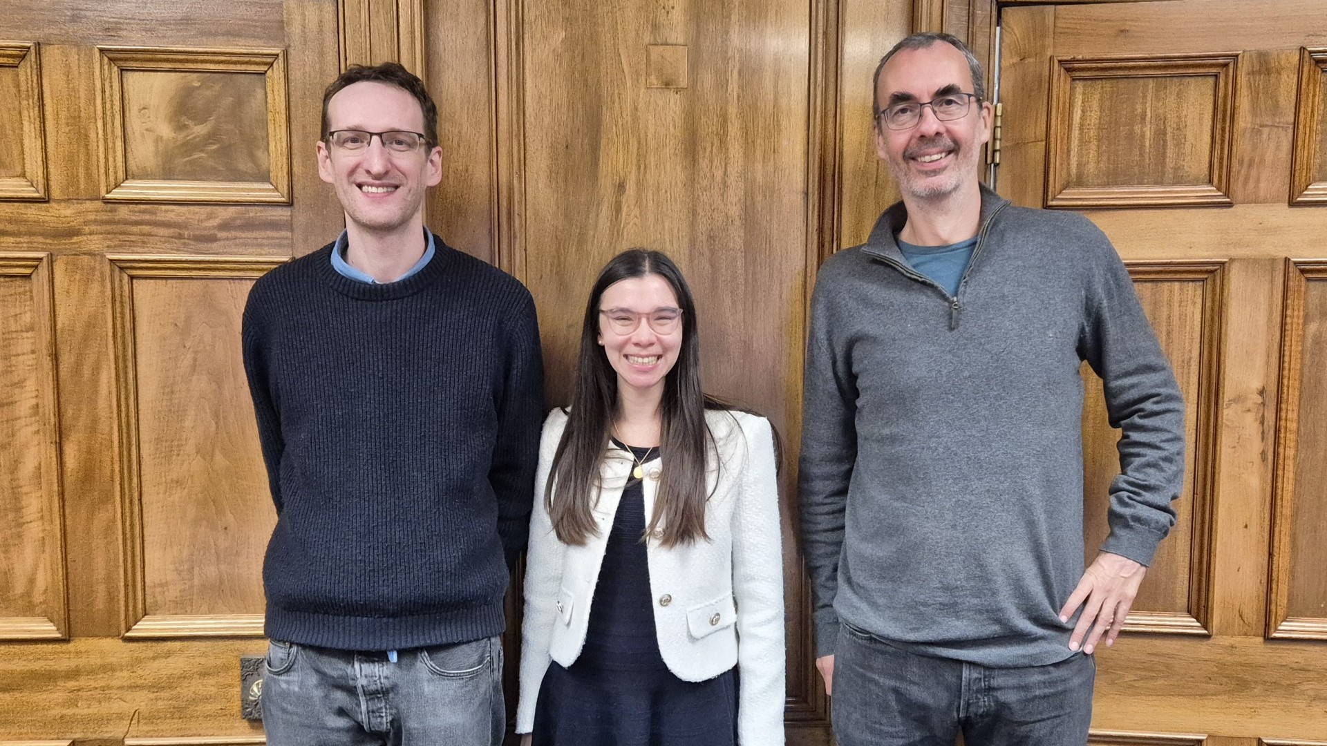 Dr Tom Reader, Dr Alyssa Pandolfo and Professor Alex Gillespie