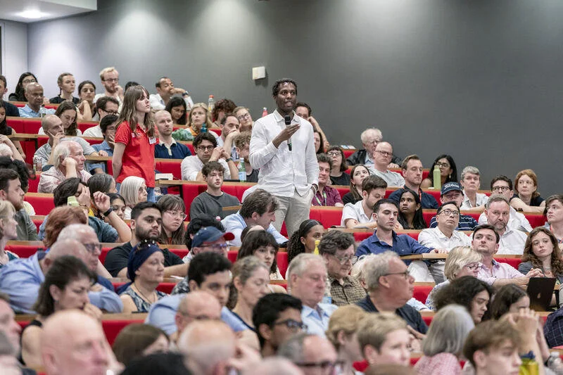 Packed audience at LSE event