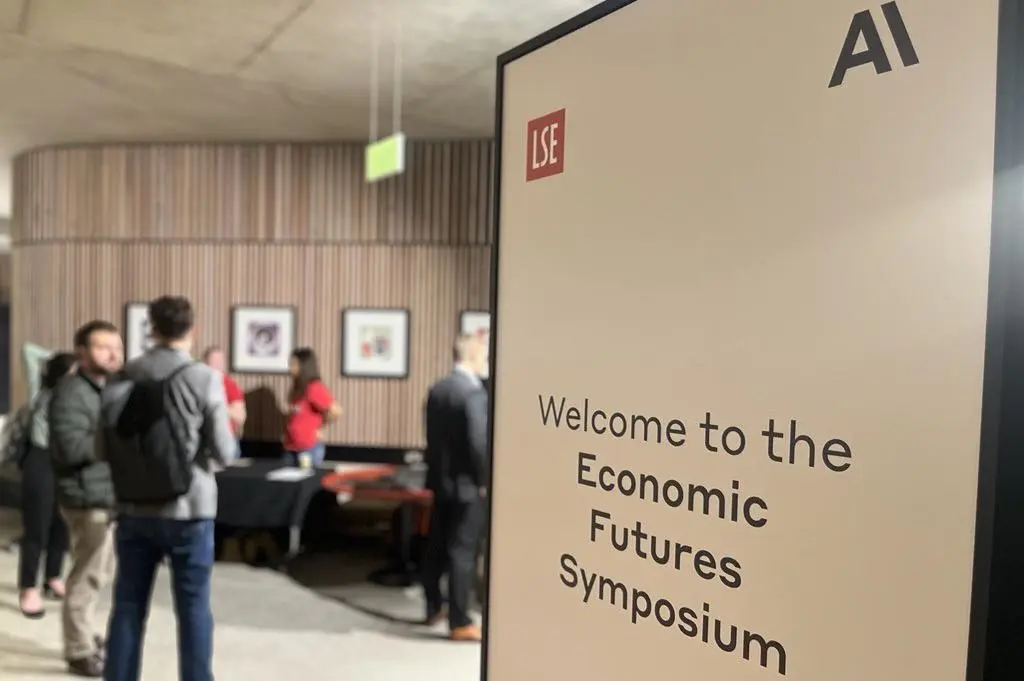 Anthropic Symposium sign