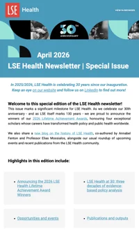 April 2026 Newsletter