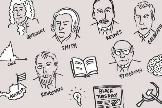 Cartoons of economists