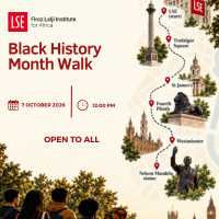 Black History Month Walk Poster