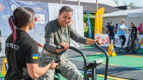 Ukraine military training