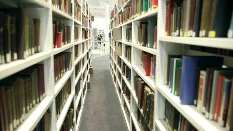 Library books