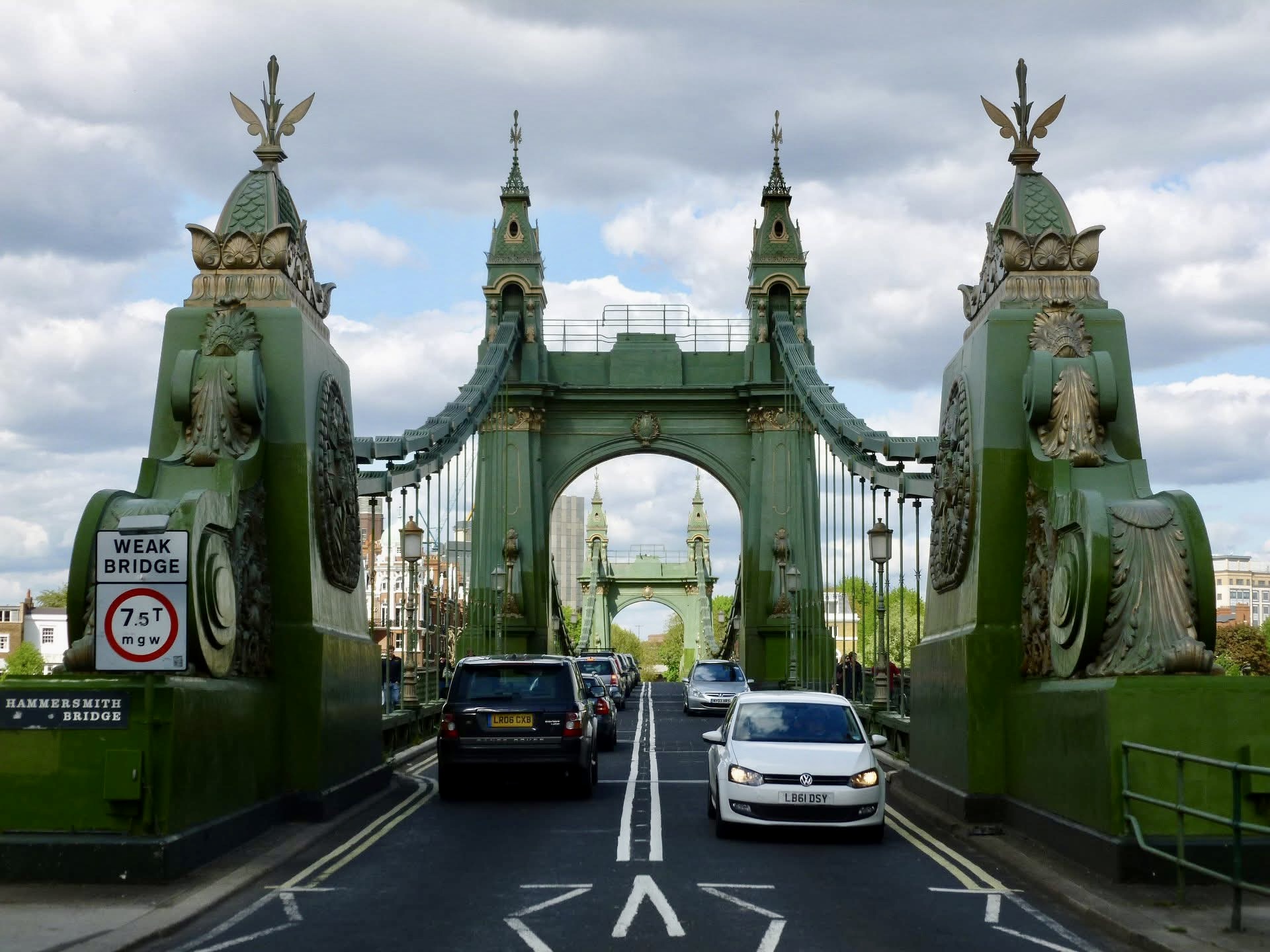green old bridge