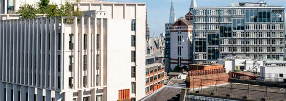 View from LSE's Campus Rooftop