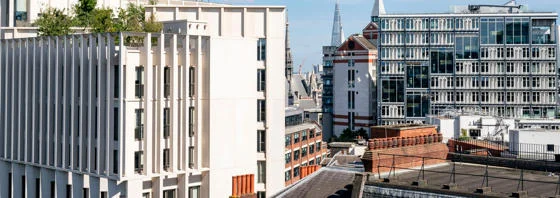 View from LSE's Campus Rooftop