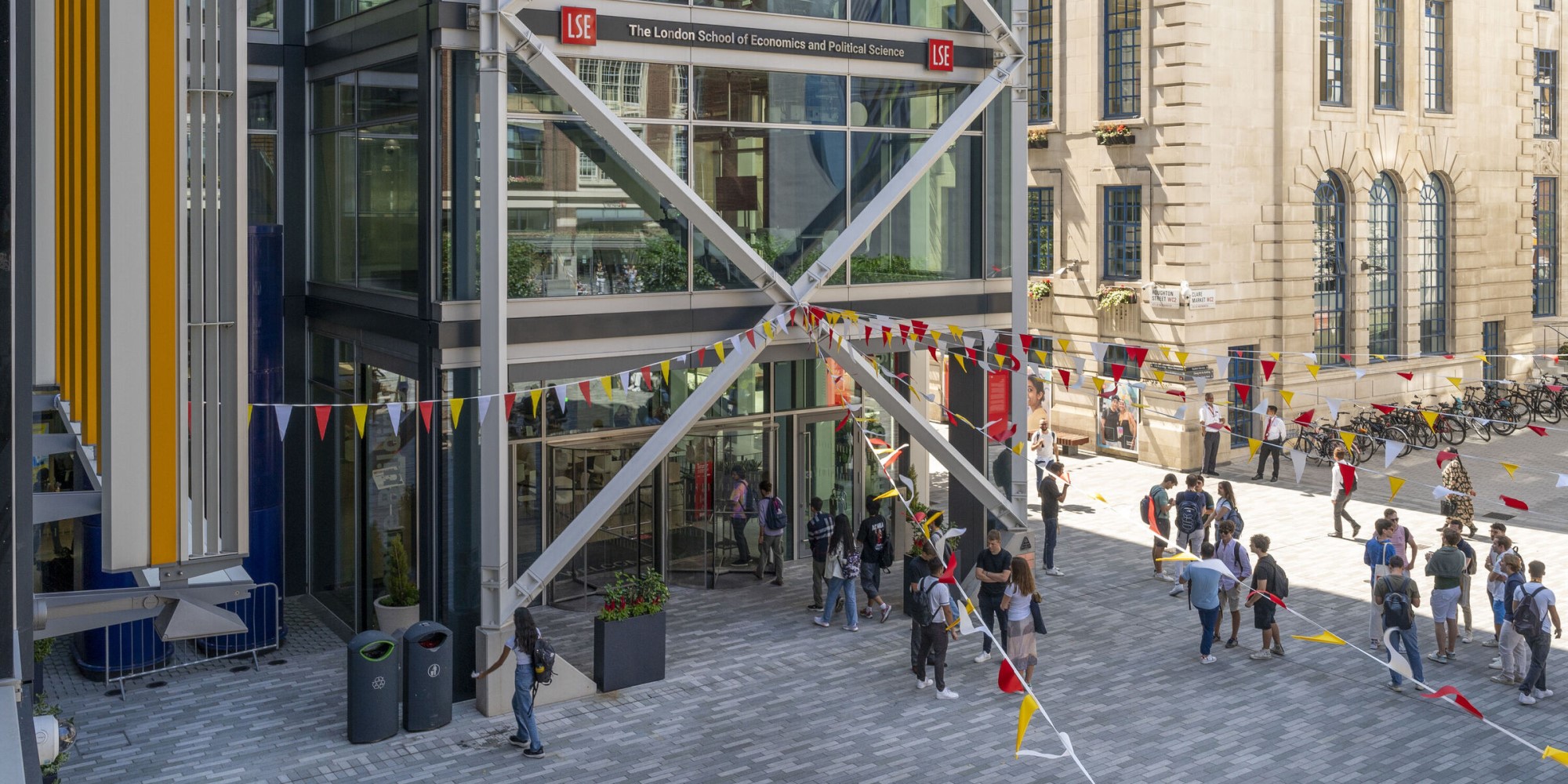 Entrance to LSE Centre Building