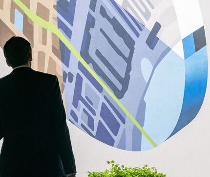 CBG Square and Business man 