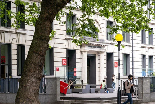 Front entrance to CKK in summer