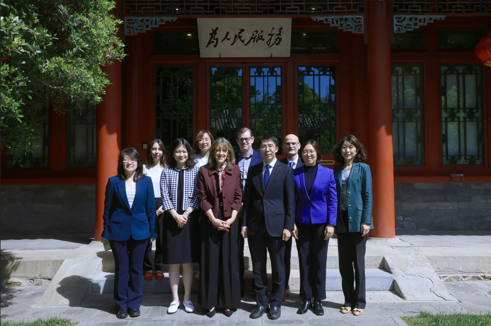 LSE delegation meeting with Tsinghua University partners in Beijing 