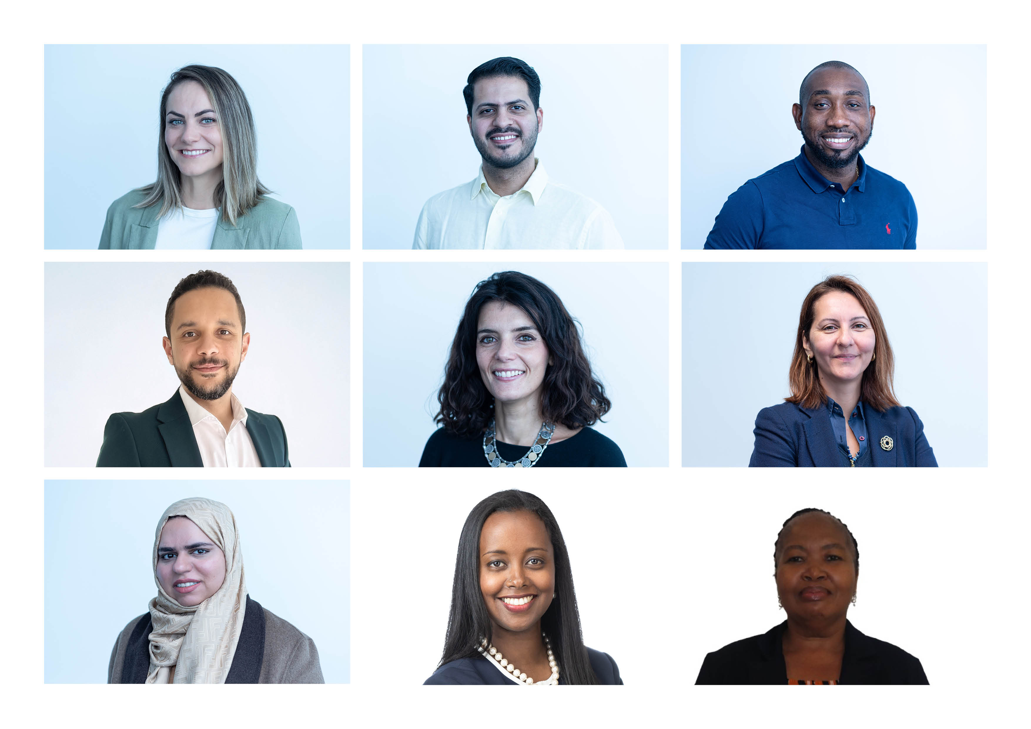 Headshots of some of the 2025-2026 Executive MSc in Cities cohort