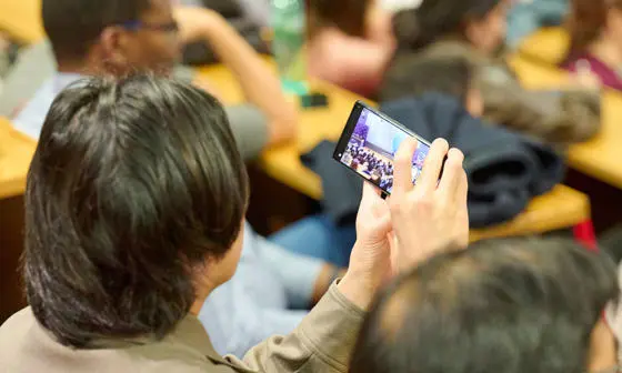 Audience at AI and the future of behavioural science event