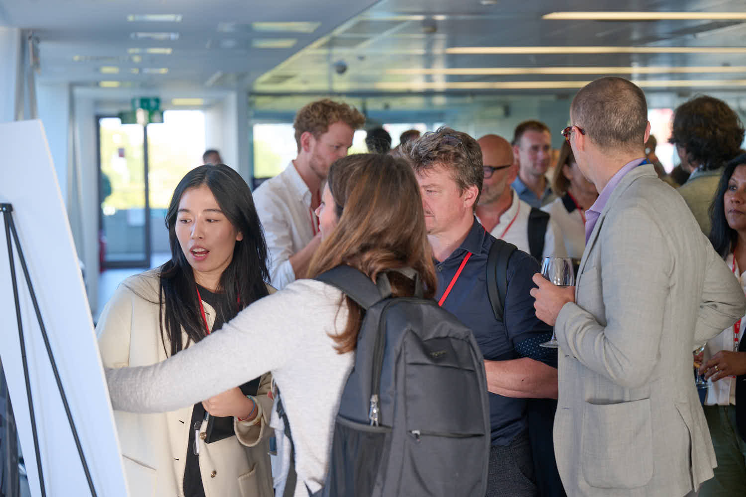 Poster session at III 10 year anniversary conference