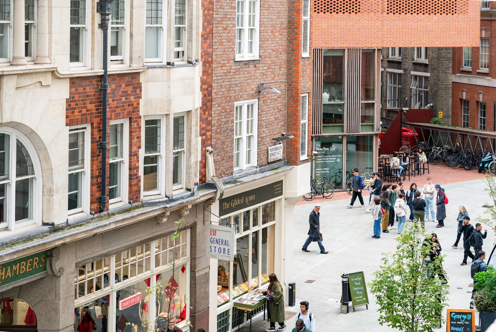 LSE campus during welcome
