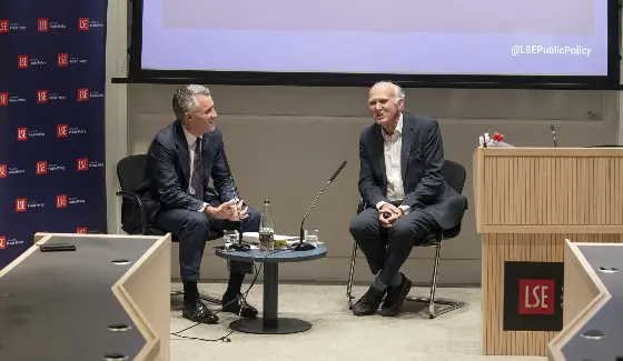 Richard Davies and Vince Cable