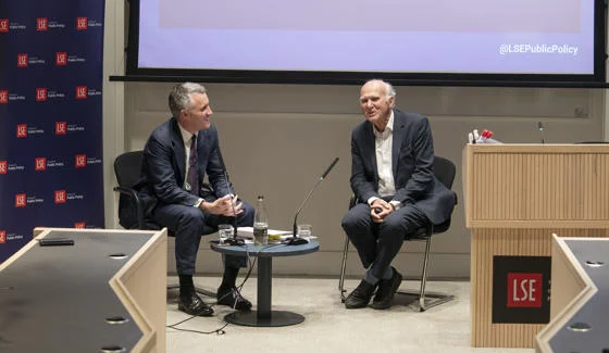 Richard Davies and Vince Cable