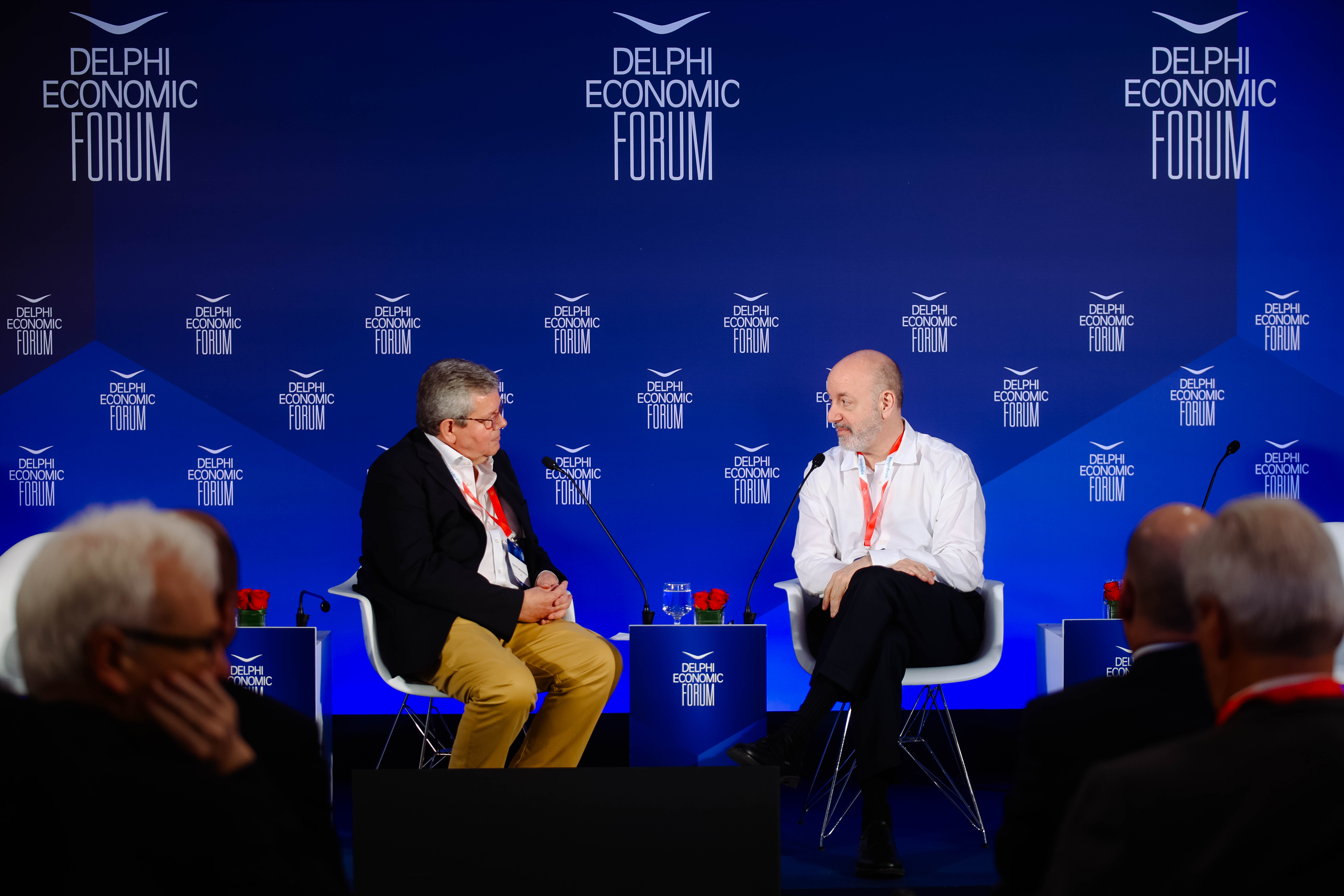Delphi Economic Forum Kevin and Larry