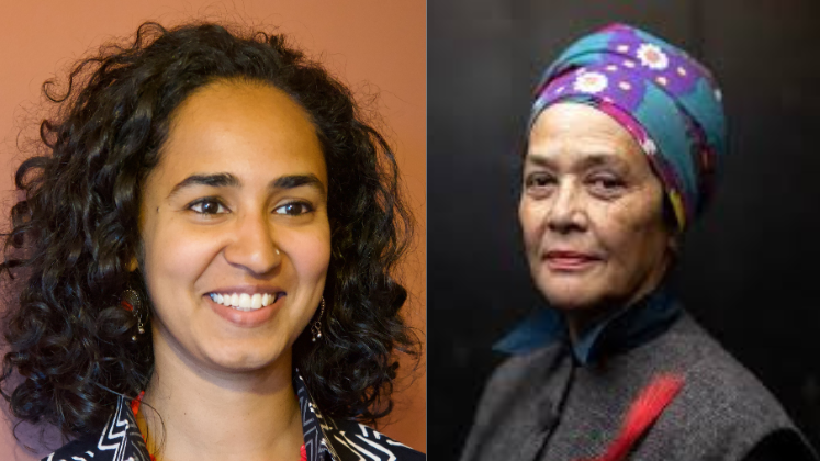 Dr Asiya Islam and Françoise Vergès