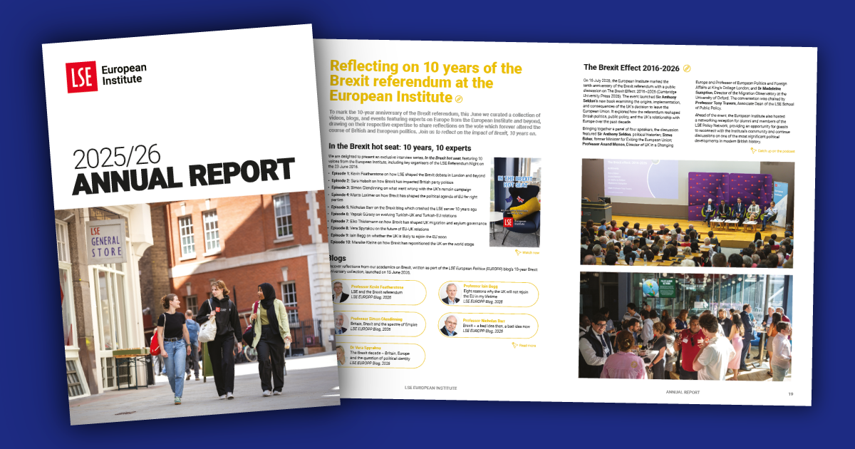 EI Annual Report Brexit Preview