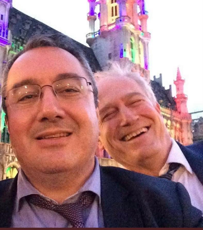 Elias and Josep meeting in Brussels