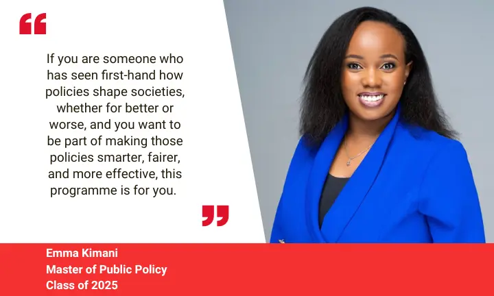 MPP Graduate testimonial