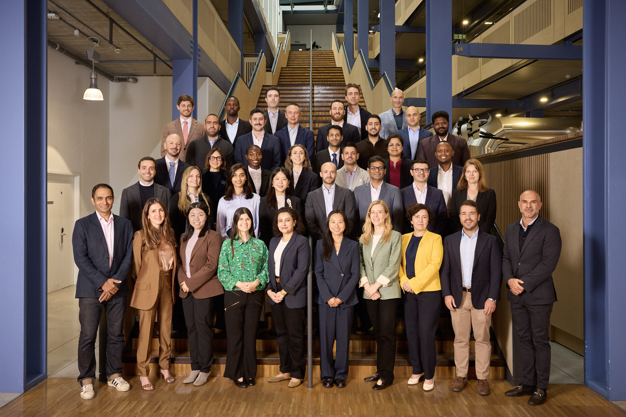 Executive students group photo