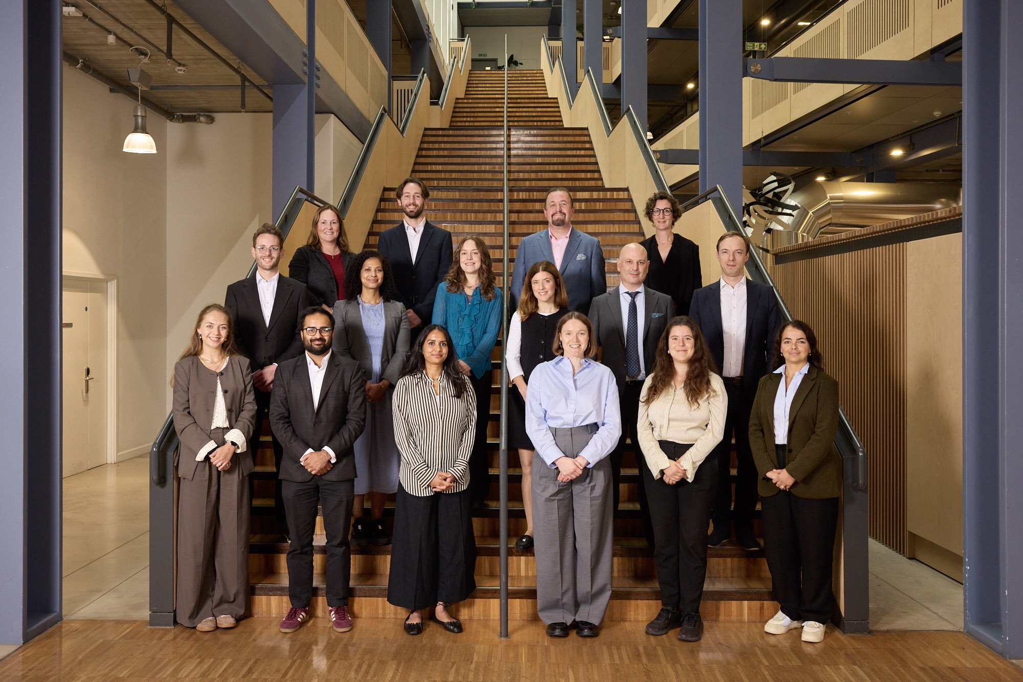 Executive students group photo