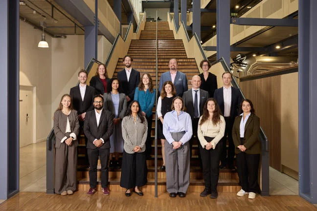 Executive students group photo