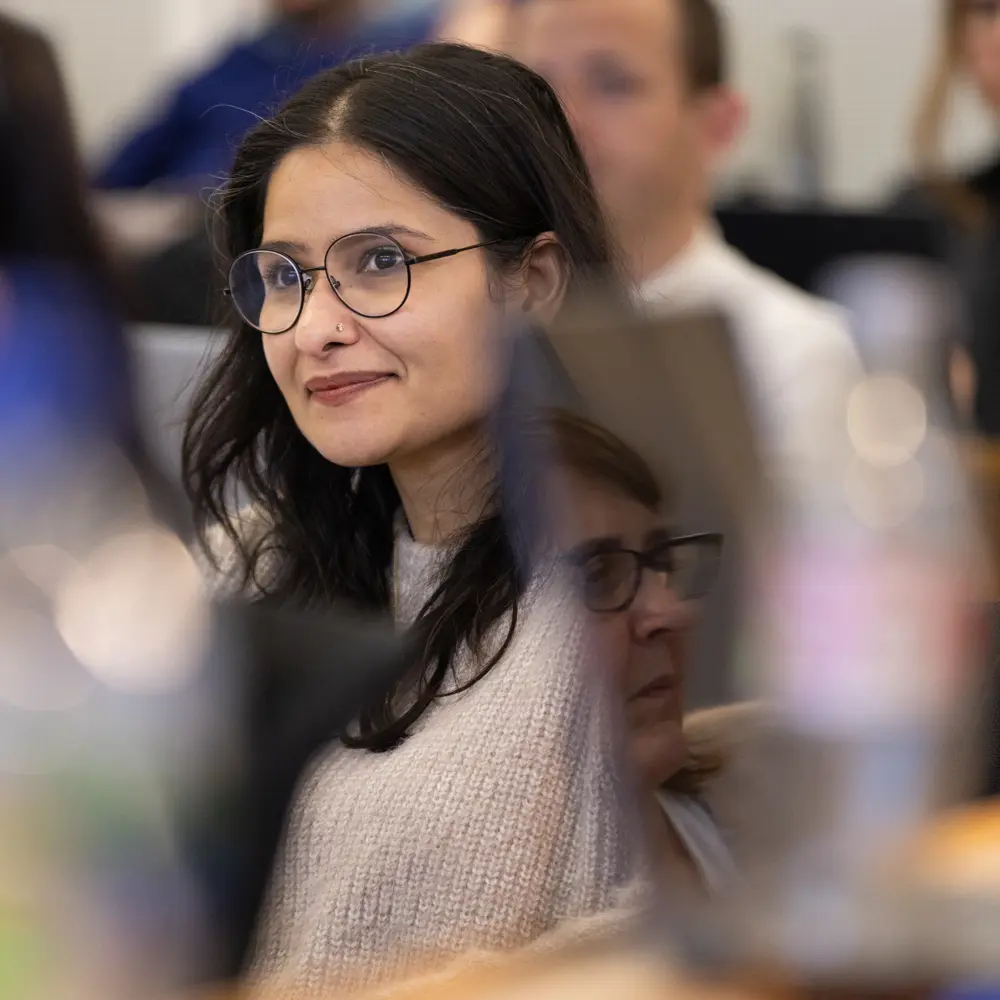 Executive MSc Behavioural Science students in the classroom