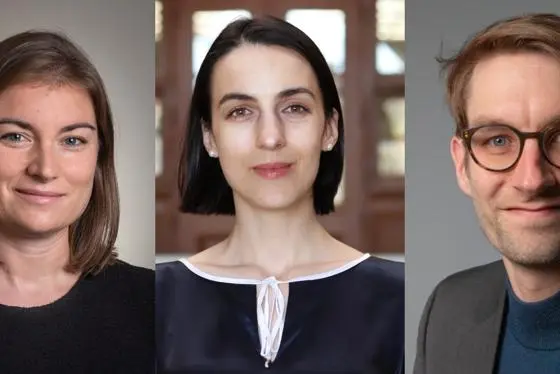 Assistant Professors Clare Balboni, Isabela Manelici and Carl Müller-Crepon