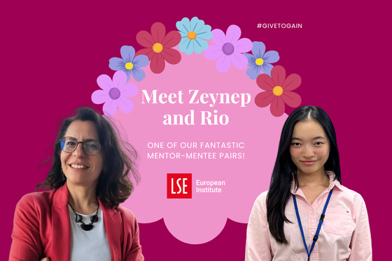 European Institute Mentorship Programme Zeynep and Rio