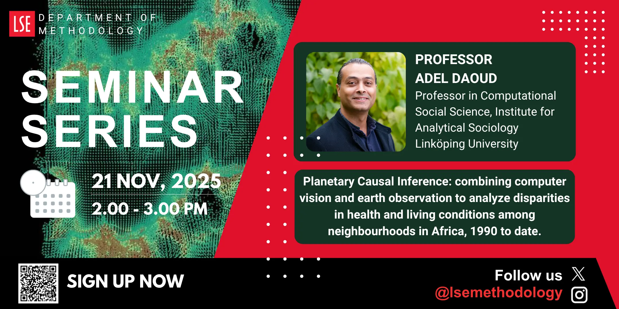 Prof Adel Daoud Seminar Series graphic