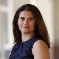 Headshot of Professor Nina Bandelj. She is wearing a navy blue top.