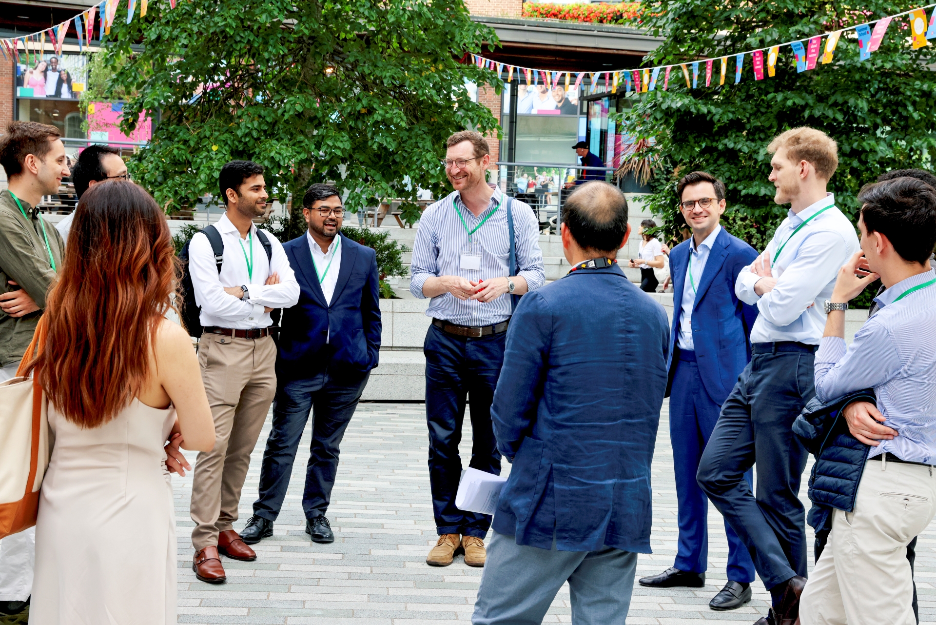 LSE MSc Finance and Economics 30th anniversary - Martin Oehmke and alumni on a tour of the LSE campus