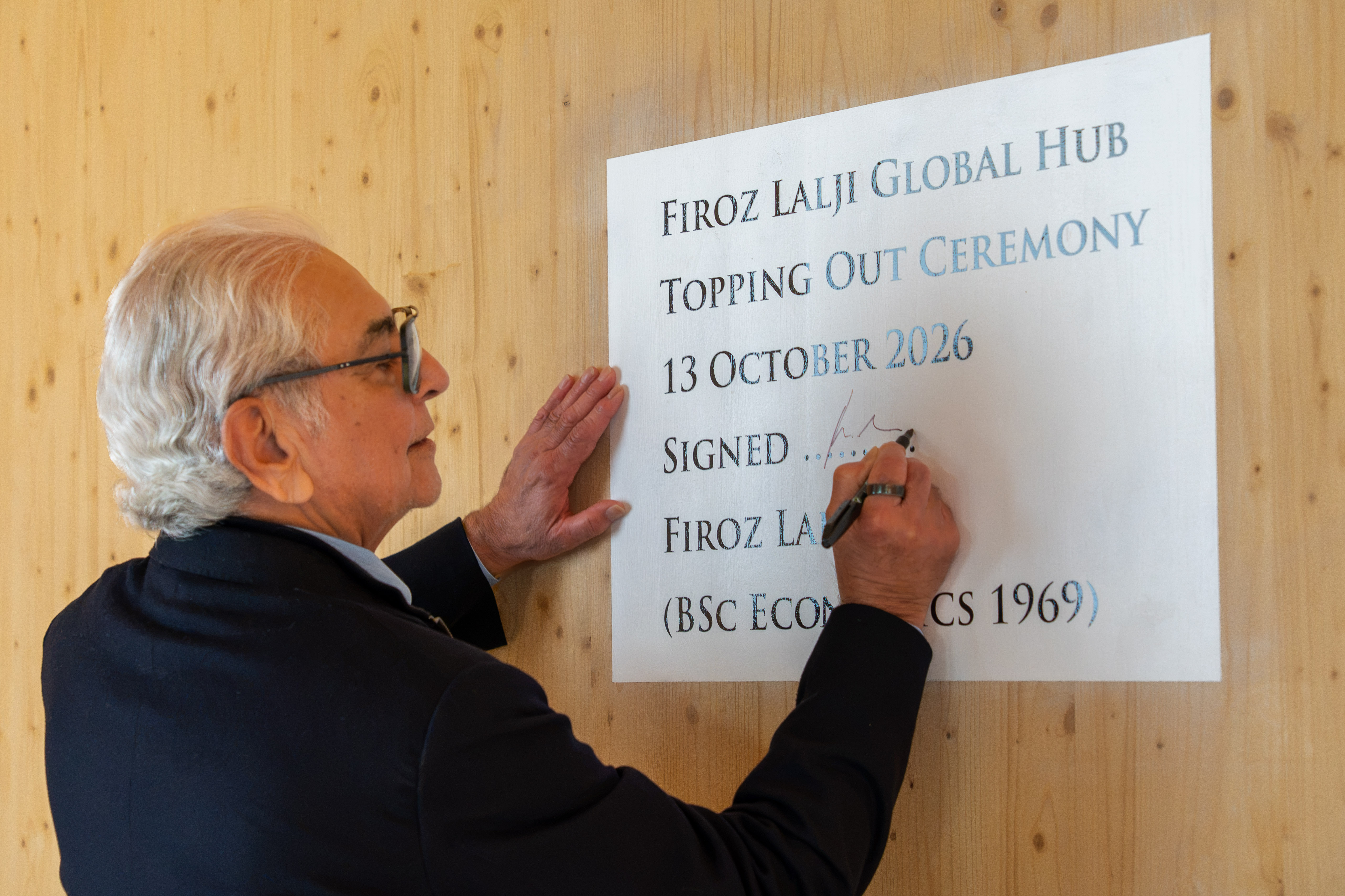 Firoz Lalji Global Hub Topping Out Ceremony