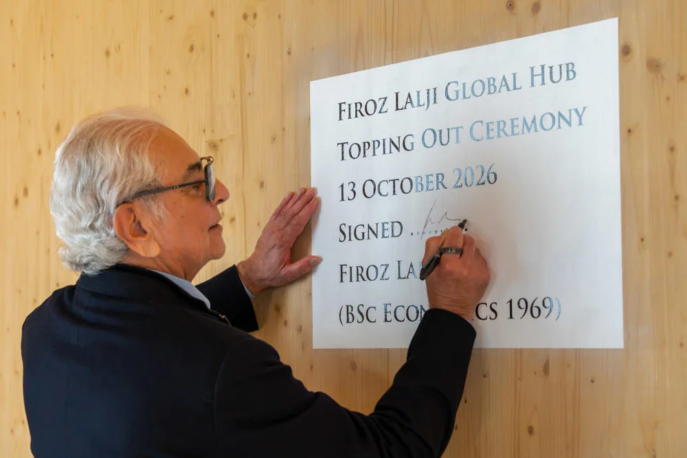 Firoz Lalji Global Hub Topping Out Ceremony