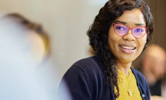 EMSBE student smiling