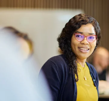 EMSBE student smiling