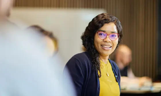 EMSBE student smiling