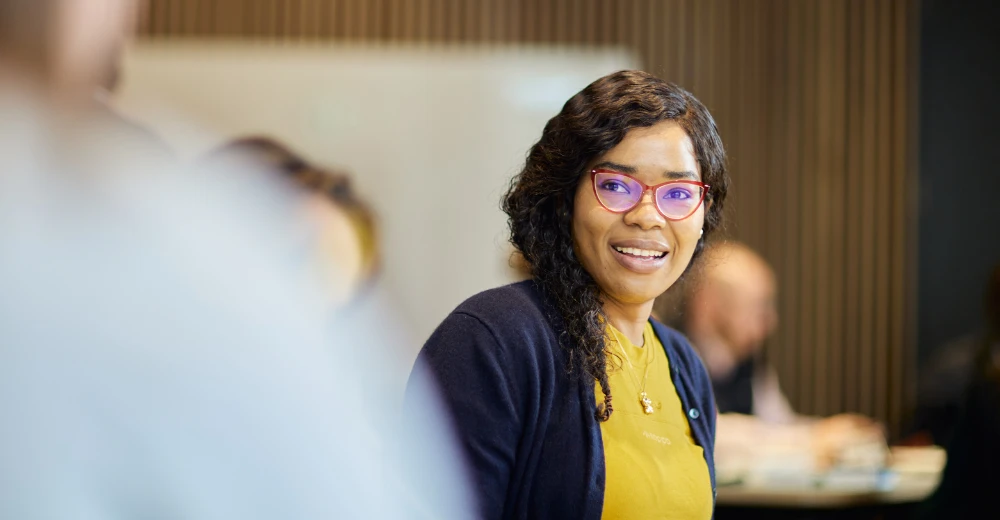 EMSBE student smiling