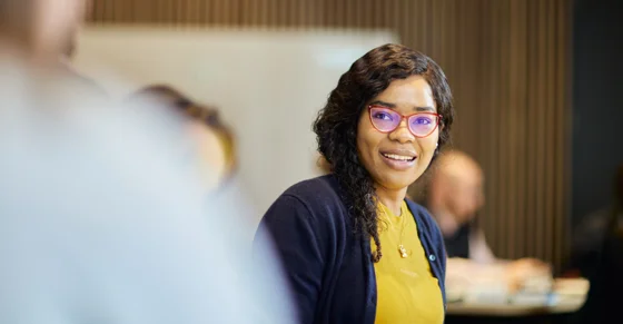 EMSBE student smiling